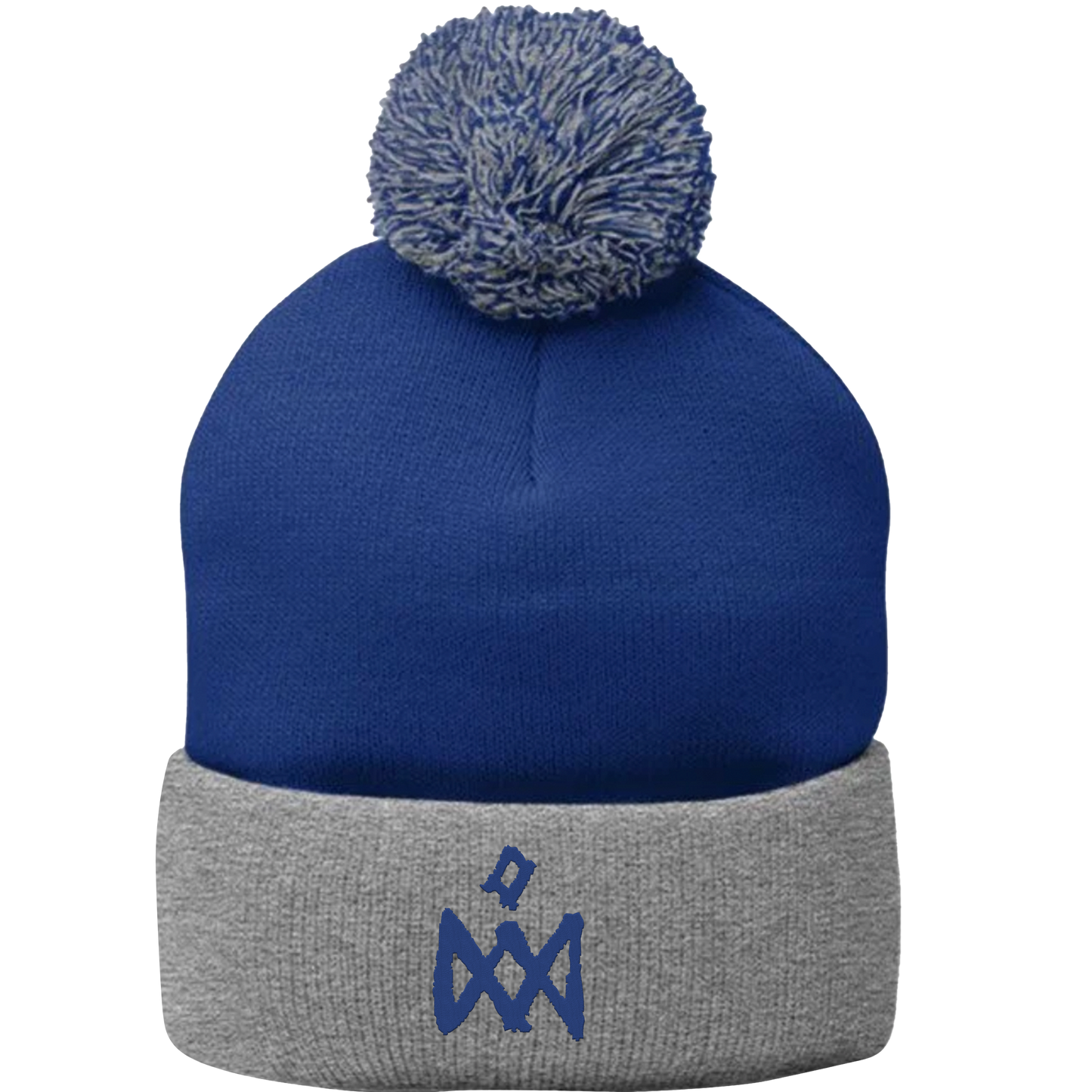 Two-Tone Blue Beanie