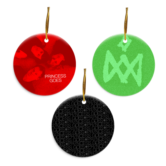 Princess Goes Ornament